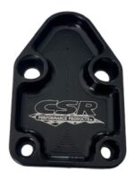 CSR 660BLK Chevy SB Fuel Pump Block-Off Plate