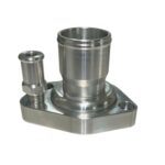 CSR 9110S-1.50C Ford SB Straight Threaded Thermostat Housing with 1.50" Fitting with Bypass Fitting