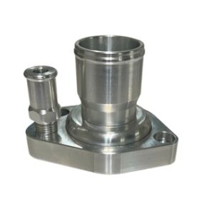 CSR 9110S-1.50C Ford SB Straight Threaded Thermostat Housing with 1.50" Fitting with Bypass Fitting