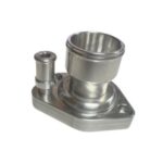 CSR 9110S-1.75C Ford SB Straight Threaded Thermostat Housing with 1.75" Fitting with Bypass Fitting