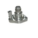 CSR 912S-AN12C Chevy SB/BB Straight Thread Thermostat Housing with AN12 Fitting