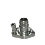 CSR 912S-AN16C Chevy SB/BB Straight Thread Thermostat Housing with AN16 Fitting