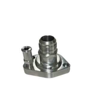 CSR 912S-AN16C Chevy SB/BB Straight Thread Thermostat Housing with AN16 Fitting
