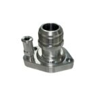 CSR 912S-AN20C Chevy SB/BB Straight Thread Thermostat Housing with AN20 Fitting