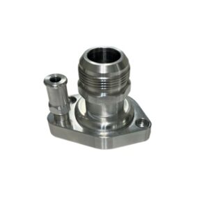 CSR 912S-AN20C Chevy SB/BB Straight Thread Thermostat Housing with AN20 Fitting