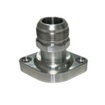 CSR 9114S-AN20C Pontiac Straight Threaded Thermostat Housing with AN20 Fitting