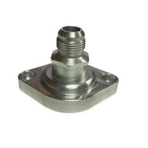 CSR 912S-AN12C Chevy SB/BB Straight Thread Thermostat Housing with AN12 Fitting