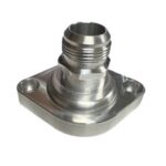 CSR 912S-AN16C Chevy SB/BB Straight Thread Thermostat Housing with AN16 Fitting