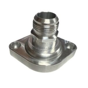 CSR 912S-AN16C Chevy SB/BB Straight Thread Thermostat Housing with AN16 Fitting