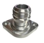 CSR 912S-AN20C Chevy SB/BB Straight Thread Thermostat Housing with AN20 Fitting
