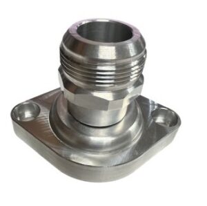 CSR 912S-AN20C Chevy SB/BB Straight Thread Thermostat Housing with AN20 Fitting